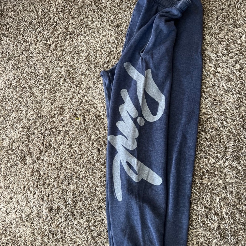 PINK Victoria's Secret Navy Joggers - Picture 3 of 5